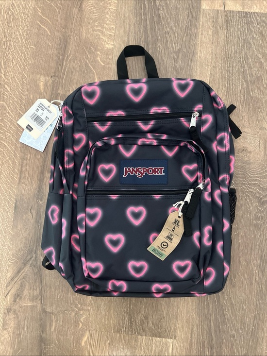 jansport backpack black and pink MAIN CAMPUS Ergonomic S Jansport Black Backpack with Neon
